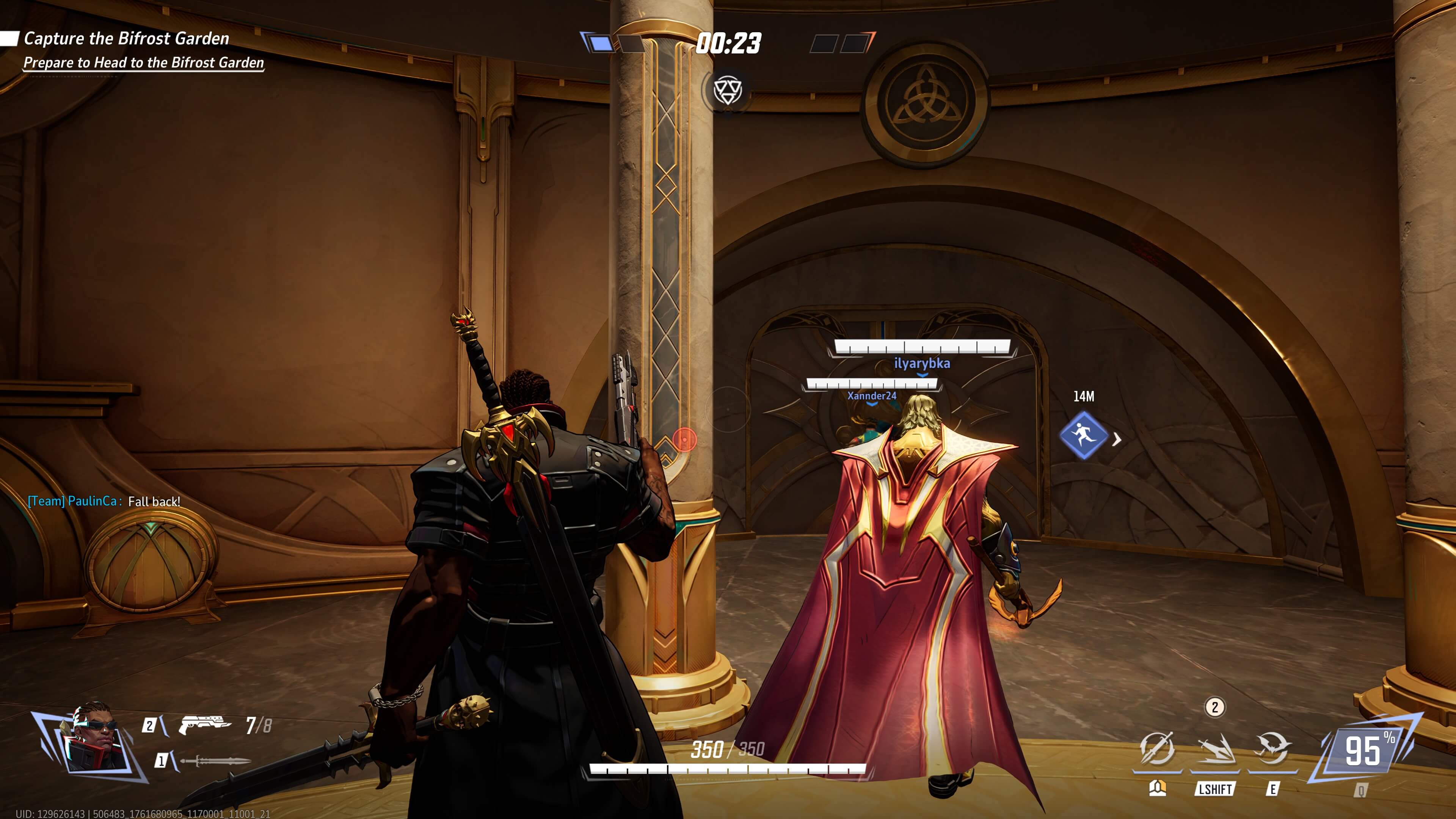 Bot pings in Marvel Rivals